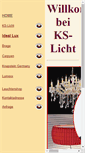 Mobile Screenshot of ks-licht.at